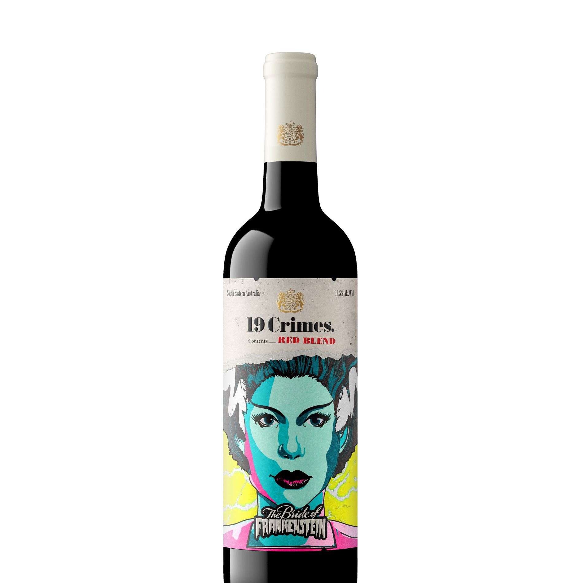 19 Crimes Halloween Frankenstein Bride Red Blend - 750ml Bottle