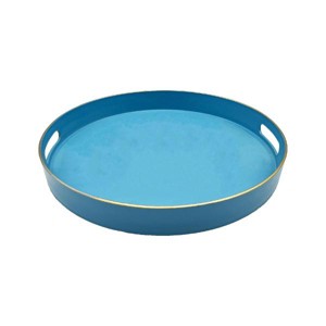 Hub Styler Round Decorative Serving Tray - 1 of 4