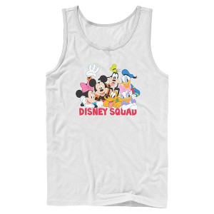 Mens Mickey & Friends Disney Squad Group Shot Tank Top - 1 of 4