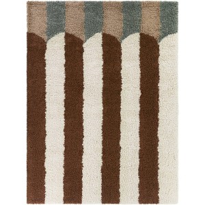 Balta Rugs Harlowe Stripe Premium Shag Rectangle Kids' Area Rug - 1 of 4