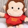Curious George Cuteeze 7" Inch Collectible Plush Toy, Red Shirt - 3 of 4