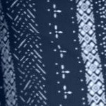 navy batik stripe