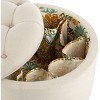 Tanisha Shoe Storage Ottoman - Off White - Safavieh - 3 of 3