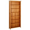 vidaXL Bookcase Natural Oak Solid Oak Wood, MDF 78.7 in height Bookcase - 2 of 4