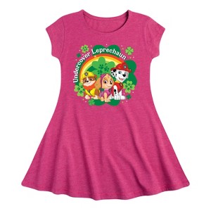 Girls' - Nickelodeon - Paw Patrol Fit & Flair Cap Sleeve Dress - 1 of 2