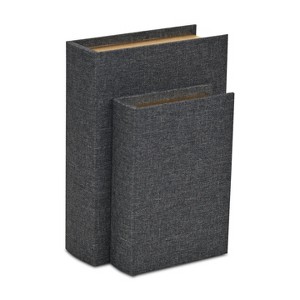 Cheung's Canter Isle Linen Book Box Set - Dark Gray - 1 of 4
