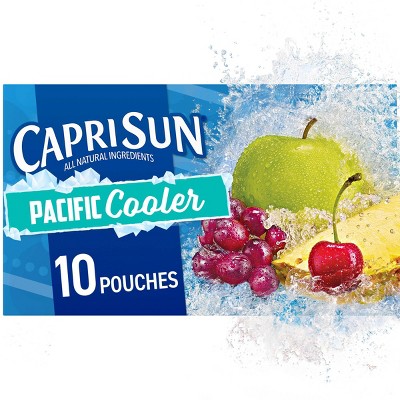 Capri Sun Pacific Cooler Juice Pack - 10pk/6 fl oz Pouches