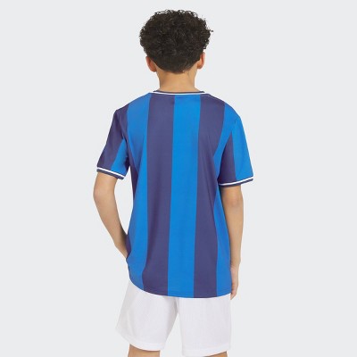Champion Boys' Striped Soccer Jersey Shirt - Blue M — фото 4