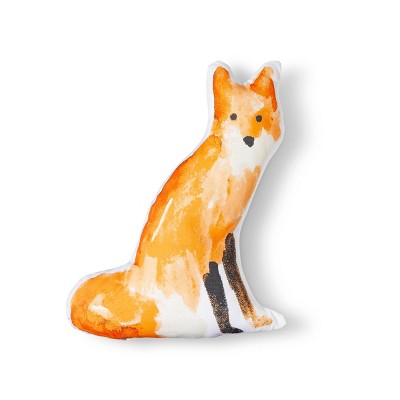 fox throw pillow