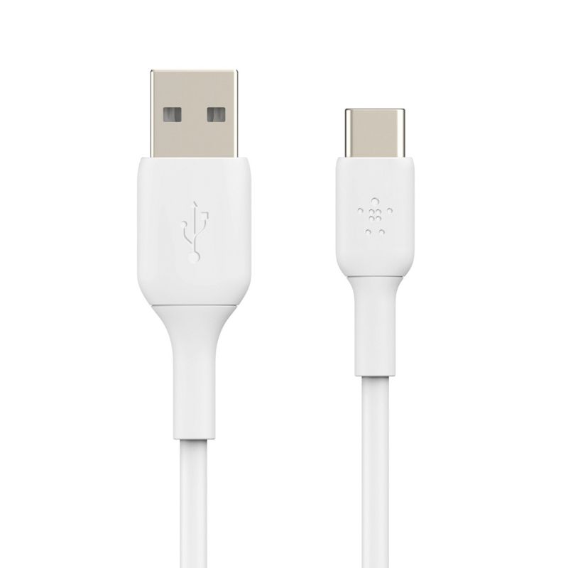 Belkin® 3.3-Foot BOOST UP CHARGE™ USB-C® to USB-A Cable (White), 4 of 8