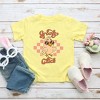 The Juniper Shop Groovy Chick Checkered Toddler Short Sleeve Tee - 2 of 2