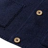 Stellou & Friends 100% Cotton Hood Unisex Cardigan for Babies and Children Ages 0-6 Years - Navy Blue / 18-24 Months - 2 of 3