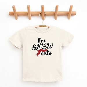 The Juniper Shop I'm Snow Cute Glitter Youth Short Sleeve Tee - 1 of 3