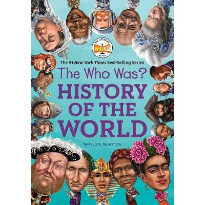  The Who Was? History of the World - by  Paula K Manzanero (Hardcover) 