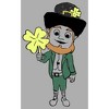 Juniors Womens Lost Gods St. Patrick's Day Leprechaun Greetings T-Shirt - 2 of 4