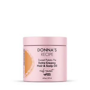 Donna's Recipe Sweet Potato Pie Hair & Scalp Oil - 6 fl oz - 1 of 4