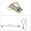 Unique Bargains Reusable Magnetic Cable Ties 7.48" Length 5 Pcs - 4 of 4