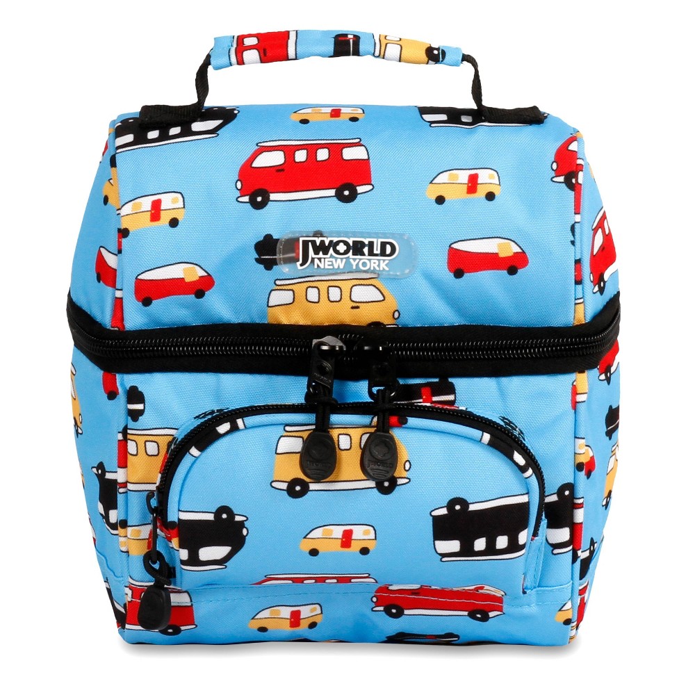 Photos - Food Container J World Corey Insulated Lunch Bag - Mini Bus