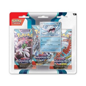 Pokémon Trading Card Game: Scarlet & Violet—Paradox Rift Three-Booster Blister – Cetitan ES - 1 of 3