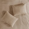 Sapphtopaz Bedding Quilt Set Comforter Set Traditional Split Corner Pleated All Over Quilted Bedspread Set 3 Piece - 2 of 4
