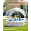 Probe Hues Inflatable Kiddie Pool with Canopy Soft Cushioned Floor for Kids - 2 of 3