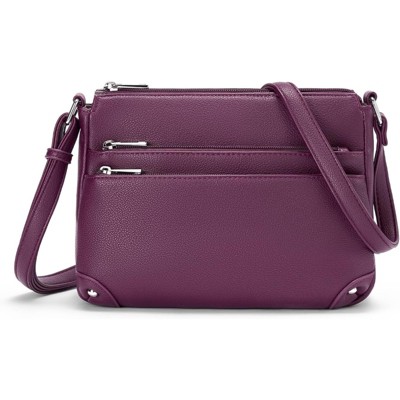 BEAFUP Women's Medium Crossbody Bag - A Stylish and Functional Shoulder Handbag with Multi-Zipper Pockets, Perfect for Everyday Use