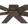 84" Casa Vieja Airbender Emperial Bronze LED Ceiling Fan with Remote - 4 of 4
