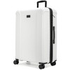 Badgley Mischka Evalyn 3pc Hardside Checked Expandable Spinner Luggage Set  - 4 of 4
