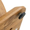 UPHA Modern Minimalist Marble-Patterned MDF Square Coffee Table - 3 of 4