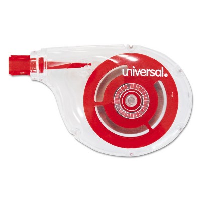 Universal Correction Tape Sidewinder Non-Refillable 1/4" x 394" 10/Pack 75612