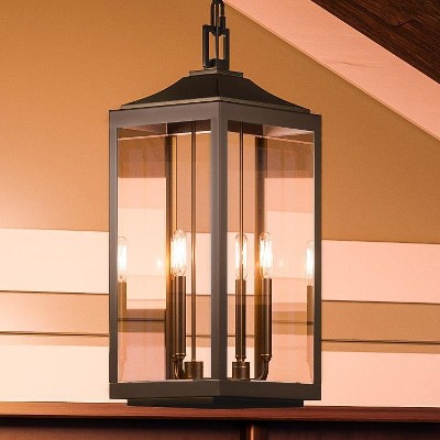 Urban Ambiance Luxury Colonial Outdoor Pendant Light,  23-3/4" x 9-1/2",  Olde Bronze Finish, UHP1191