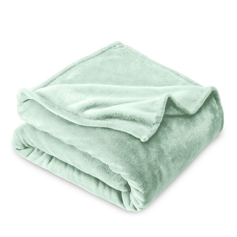 Microplush Fleece Bed Blanket by Bare Home, 1 of 9
