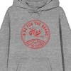 Yellowstone Ride For The Brand Long Sleeve Adult Athletic Heather Hooded Sweatshirt - 2 of 3