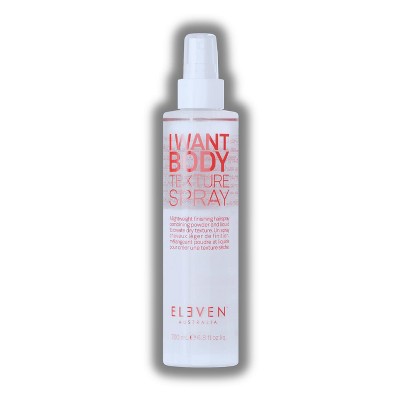 Eleven Australia I Want Body Texture Spray (6.8 oz) - for Fine & Limp Hair | Adds Volume, Strengthen & Repair Damage Hair