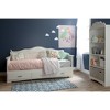South Shore Twin Tiara Kids' Daybed with Storage Pure White - 2 of 4