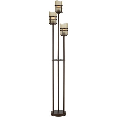 3 light torchiere floor lamp