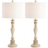 Hugh Table Lamp (Set of 2) - 31 Inch Height - TBL4154 - Beige - Safavieh - 3 of 4