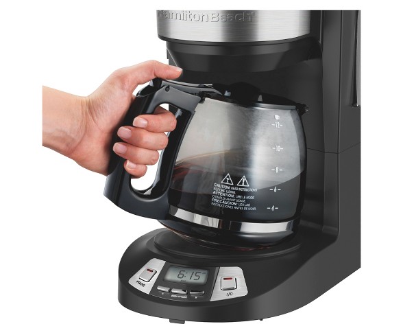 Hamilton Beach 12 Cup Programmable Coffee Maker - Black 46290