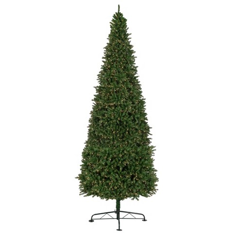 Northlight 15' Pre-lit Genoa Fraser Fir Slim Artificial Christmas Tree ...