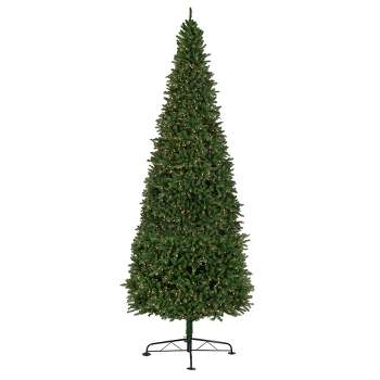 Northlight 15' Pre-Lit Genoa Fraser Fir Slim Artificial Christmas Tree, Clear Lights