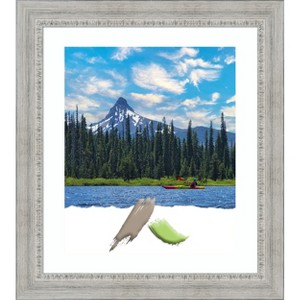 Amanti Art Rustic White Wash Wood Picture Frame - 1 of 4