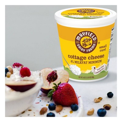 Mayfield 4% Small Curd Cottage Cheese - 24oz