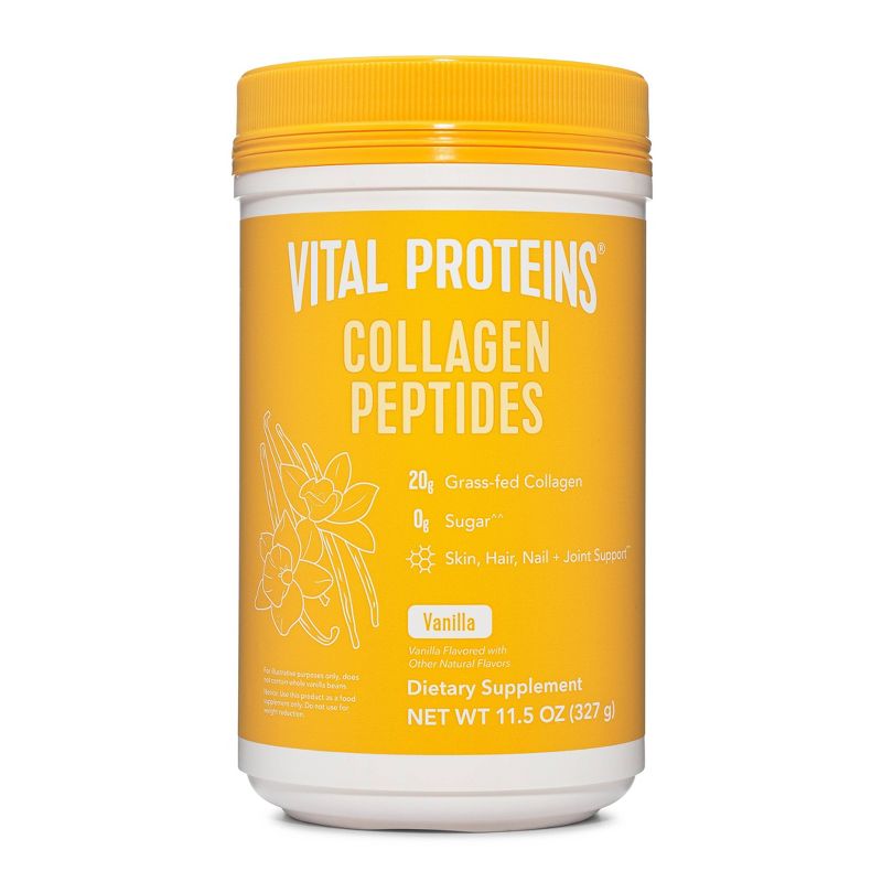 Vital Proteins Vanilla Collagen Peptides Dietary Supplement - 11.5oz, 1 of 12