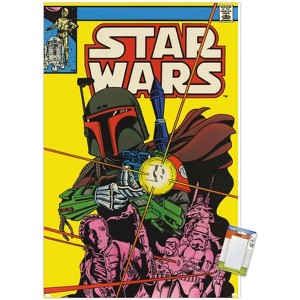 Trends International Star Wars: Saga - Boba Fett - Comic Cover Unframed Wall Poster Prints - 1 of 4