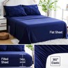 BAGOKIE 7 Pieces Pintuck Solid Bed-in-a-Bag Comforter Set - 3 of 4