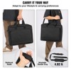 VEVOR Padded DJ Mixer Gig Bag, 1200D Oxford Fabric, 4.92 ft Removable Shoulder Strap 0.39 in Padding, 19.29 x 8.66 x 15.34 in Storage Case, Black - 4 of 4