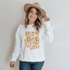Simply Sage Market Women's Graphic Sweatshirt Ride or Die Wild West - 2 of 3