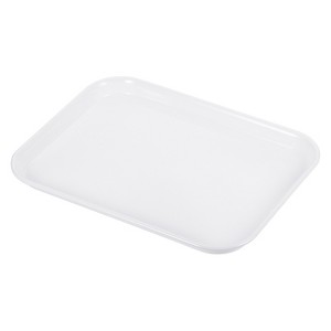 Unique Bargains Plastic Rectangle Reusable Fast Food Dining Areas Serving Trays - 1 of 4