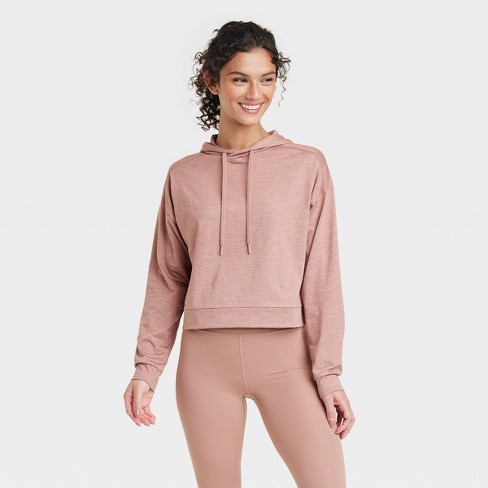 Women's Soft Stretch Hoodie - All In Motion™ Rose Pink M
