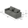 83" Modern Sofa Couches for Living Room, 3 Seater Sofa - 4 of 4